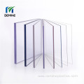 Hard coated clear polycarbonate sheet for ATV windshield